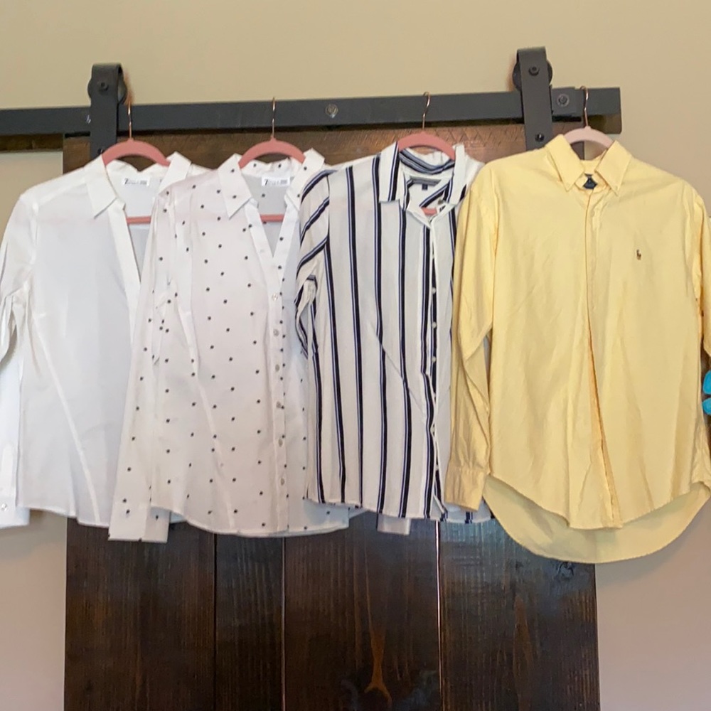 Lot of button down shirts